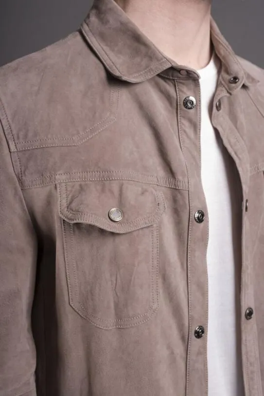 MooRER BAZILLEURV Tortora Men Jackets
