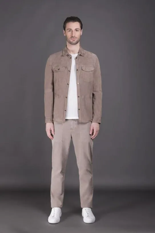 MooRER BAZILLEURV Tortora Men Jackets