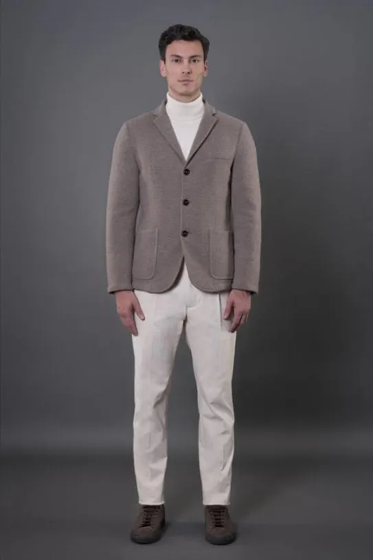 MooRER BELLOTTOMRW Taupe Men Jackets