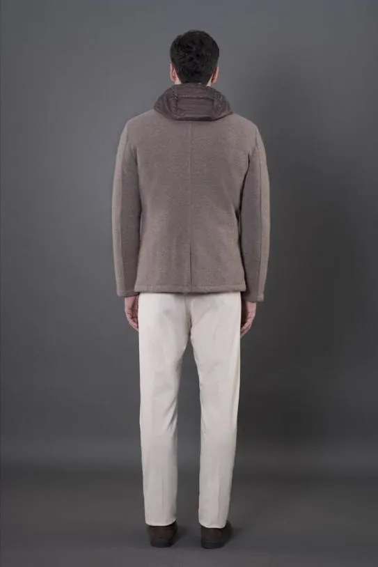 MooRER BELLOTTOMRW Taupe Men Jackets