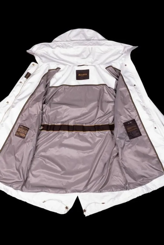 MooRER BRYANASTP Blanc Women Parka