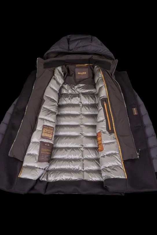 MooRER CECCOLED Navy Men Jackets