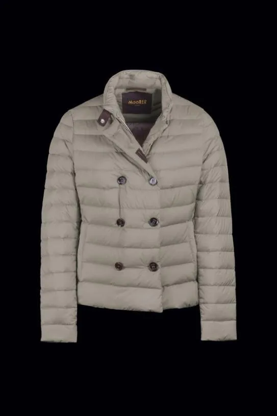 MooRER CLEMENTS3 Tan Women Jackets