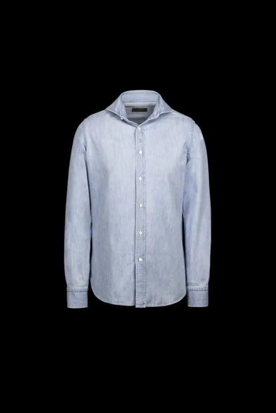 MooRER COLTEND07 Sky Men Shirts