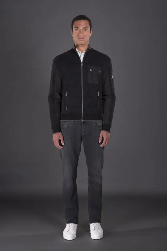 MooRER CORBINICK Nero Men Sweatshirts And Tracksuits