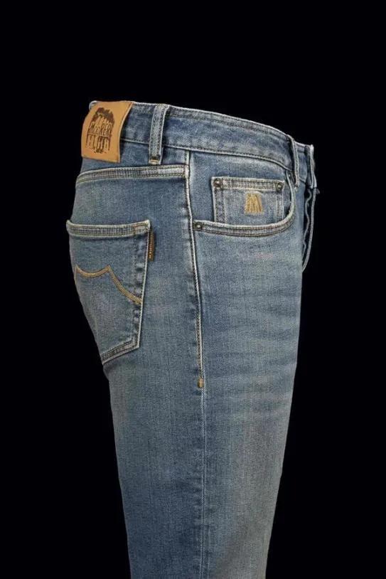 MooRER CREDIPS705 W 9004 S COGNAC Washing 9004 Men Pants