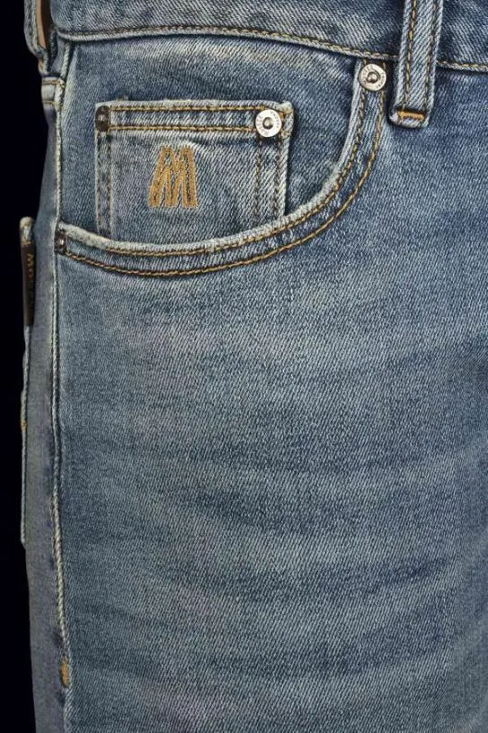 MooRER CREDIPS705 W 9004 S COGNAC Washing 9004 Men Pants