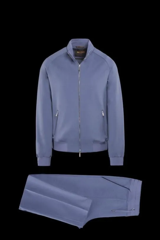 MooRER CUPER TUTAIT Blu Men Sweatshirts And Tracksuits