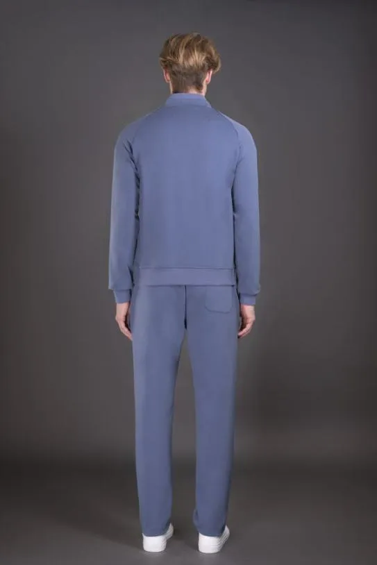 MooRER CUPER TUTAIT Blu Men Sweatshirts And Tracksuits