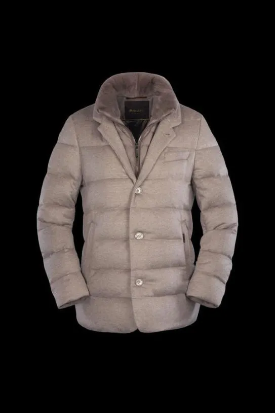 MooRER DALTONEDB Camel Men Jackets