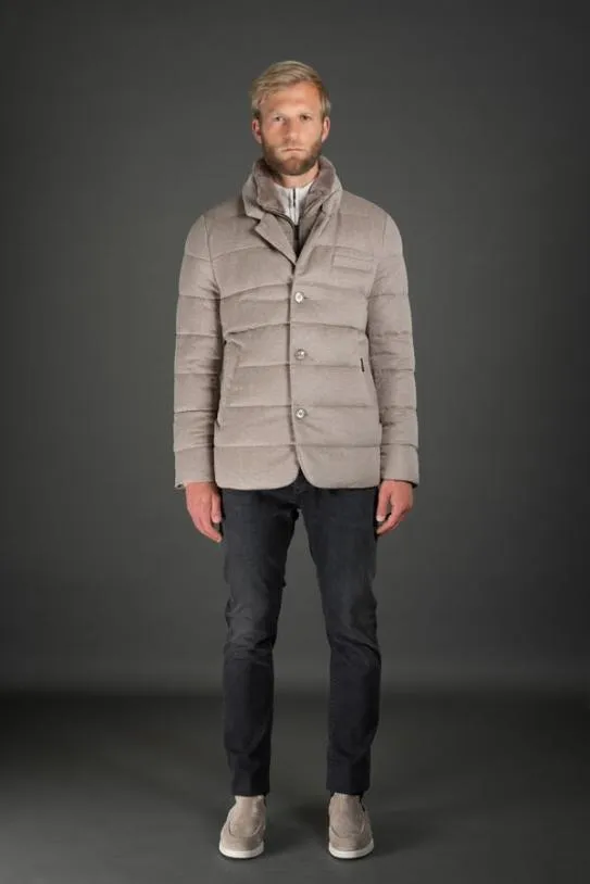 MooRER DALTONEDB Camel Men Jackets