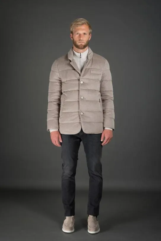 MooRER DALTONEDB Camel Men Jackets