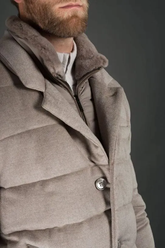 MooRER DALTONEDB Camel Men Jackets