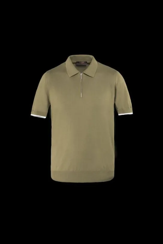 MooRER DAMONRSP Pistacchiobianco Men Tshirts And Polos
