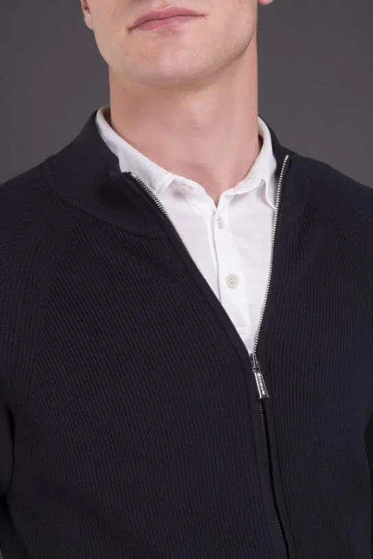 MooRER DEANCSP Navy Men Knitwear