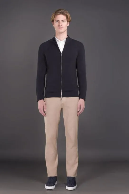 MooRER DEANCSP Navy Men Knitwear