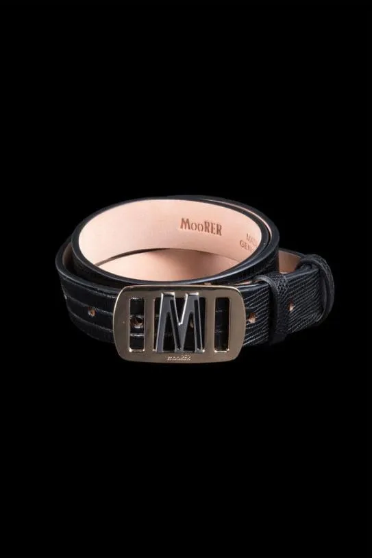 MooRER EDVIGENSE Nero Women Belts