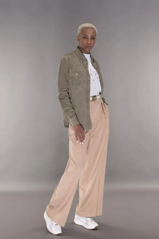 MooRER ELGAUR Olive Women Jackets