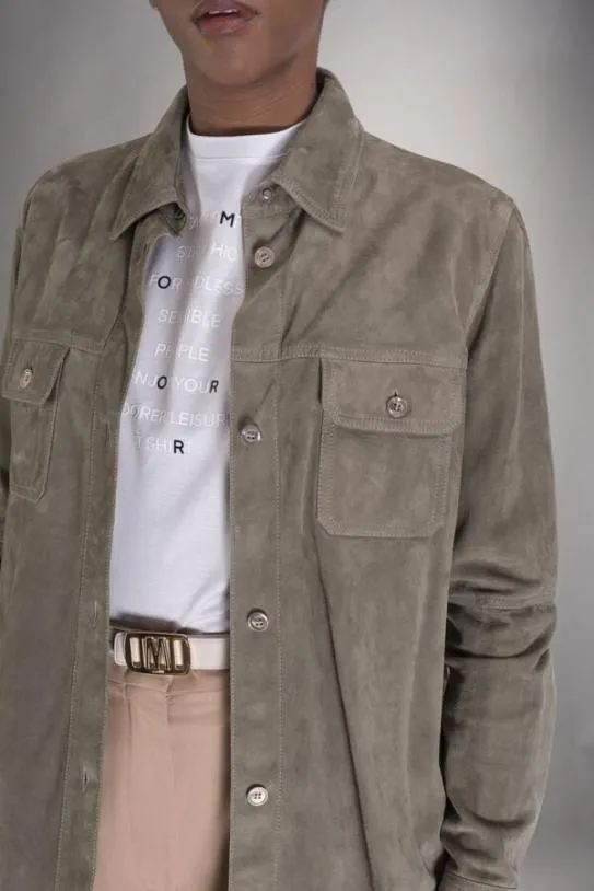 MooRER ELGAUR Olive Women Jackets