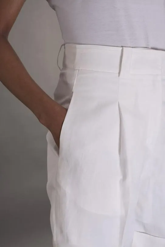 MooRER ENGYSTF Bianco Women Pants