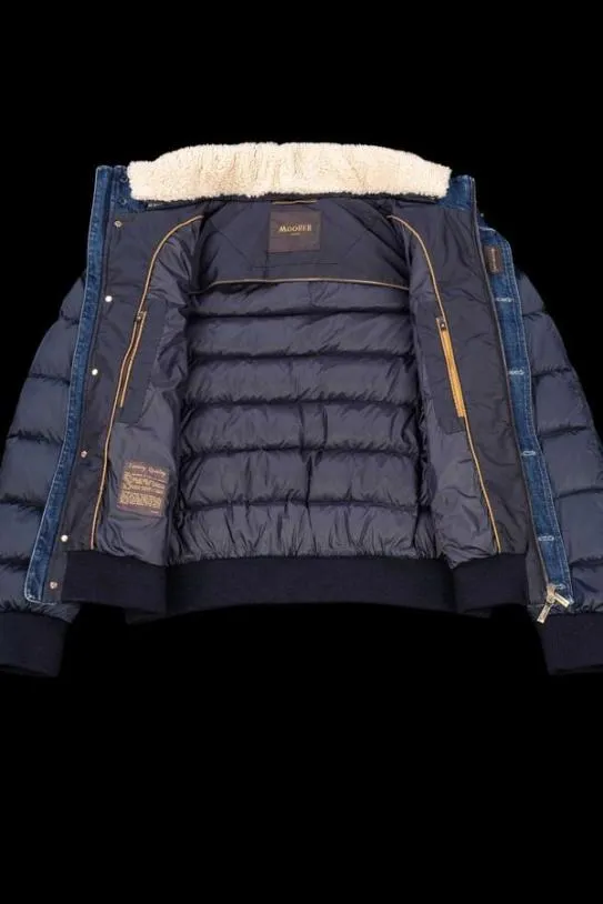 MooRER FANTONI104S Blu Men Jackets
