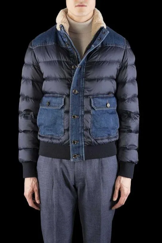 MooRER FANTONI104S Blu Men Jackets