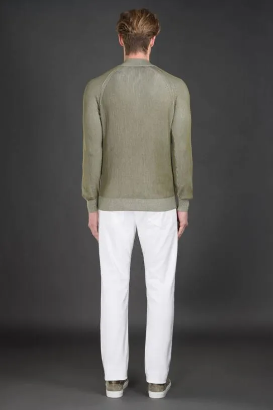 MooRER FEDROVSP Pistacchiobianco Men Knitwear