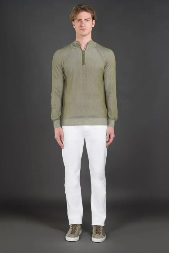 MooRER FEDROVSP Pistacchiobianco Men Knitwear