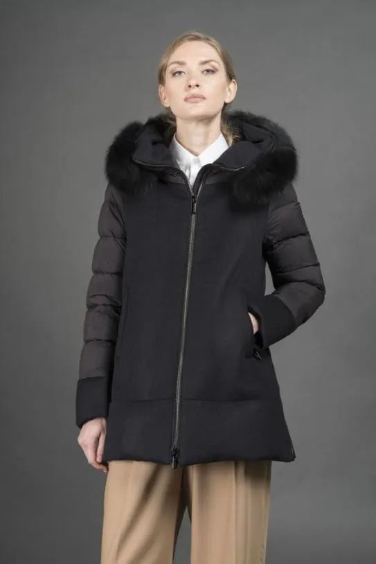 MooRER FRESIALE Nero Women Coats