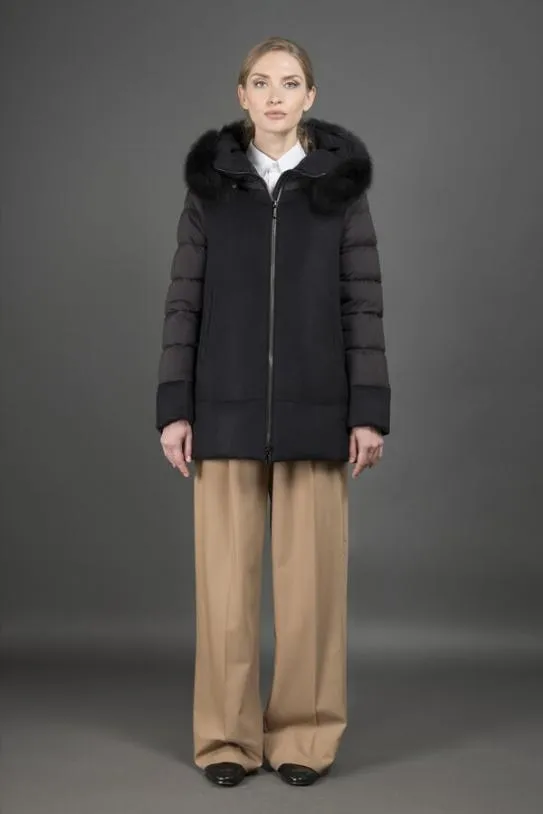 MooRER FRESIALE Nero Women Coats