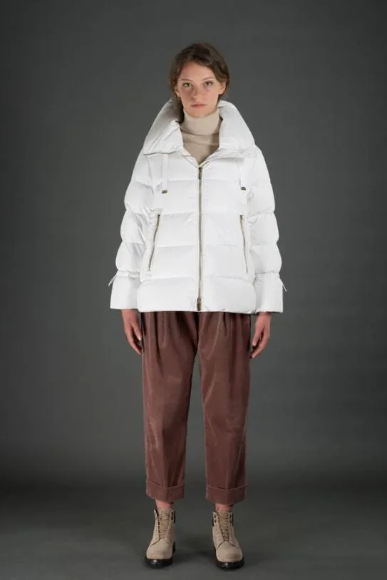 MooRER GADIASTP Blanc Women Puffers