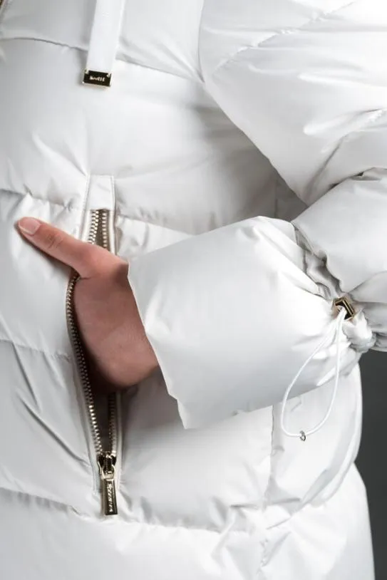 MooRER GADIASTP Blanc Women Puffers