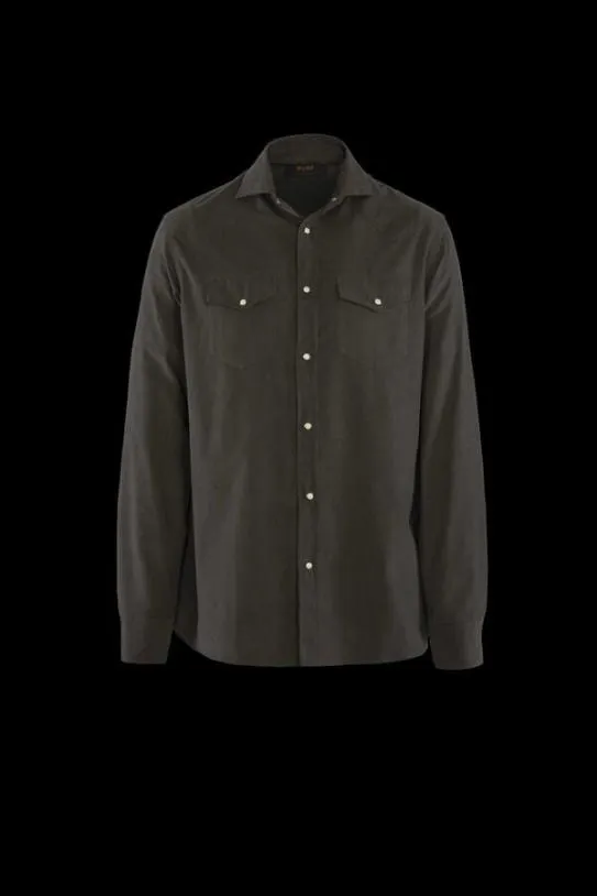 MooRER GARRETM3 Militar Men Shirts