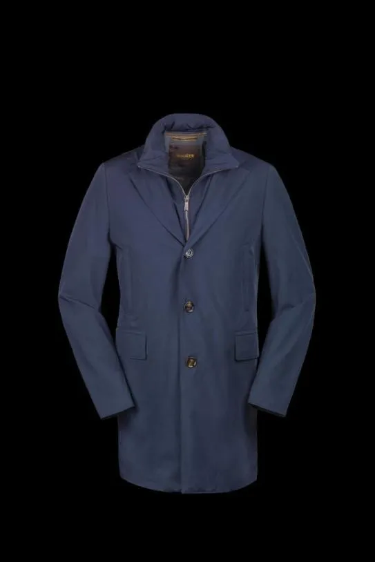 MooRER GIROLAMOKN Dark Blu Men Jackets