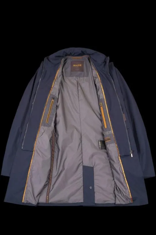 MooRER GIROLAMOKN Dark Blu Men Jackets