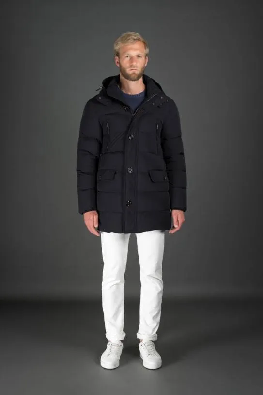 MooRER GORNERKN Dark Blu Men Jackets