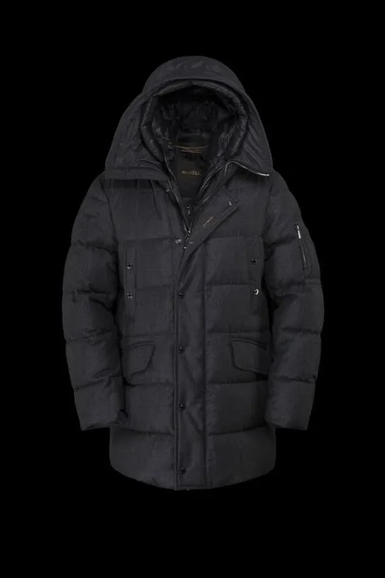MooRER GRIMAFFL Antracite Men Jackets