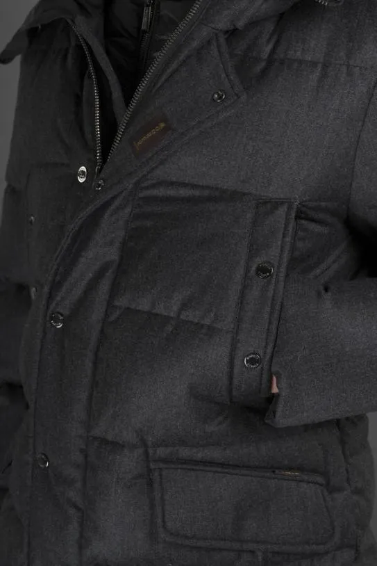 MooRER GRIMAFFL Antracite Men Jackets