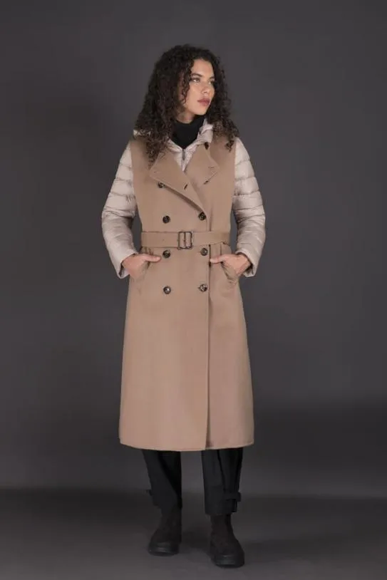 MooRER HARNACWR Nocciola Women Coats
