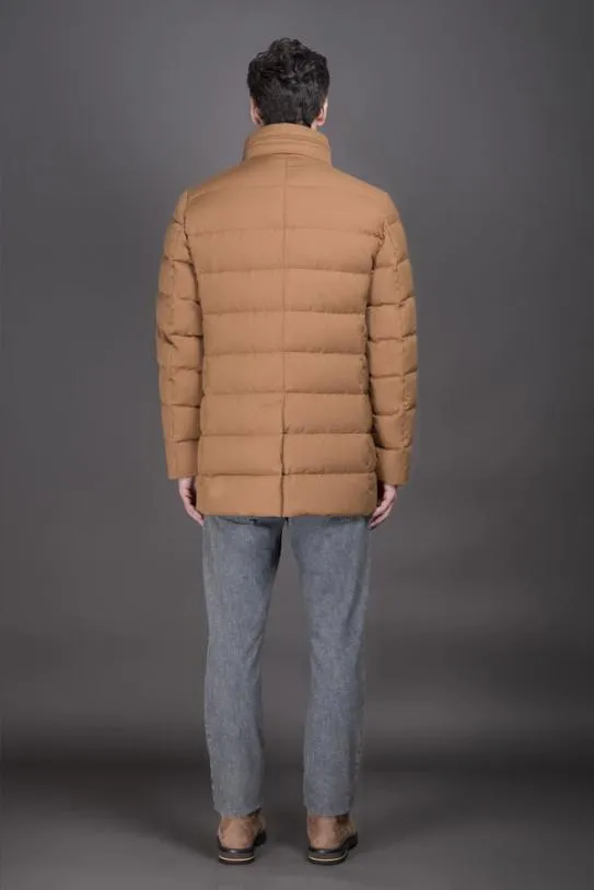 MooRER IMELPUM Camel Men Jackets