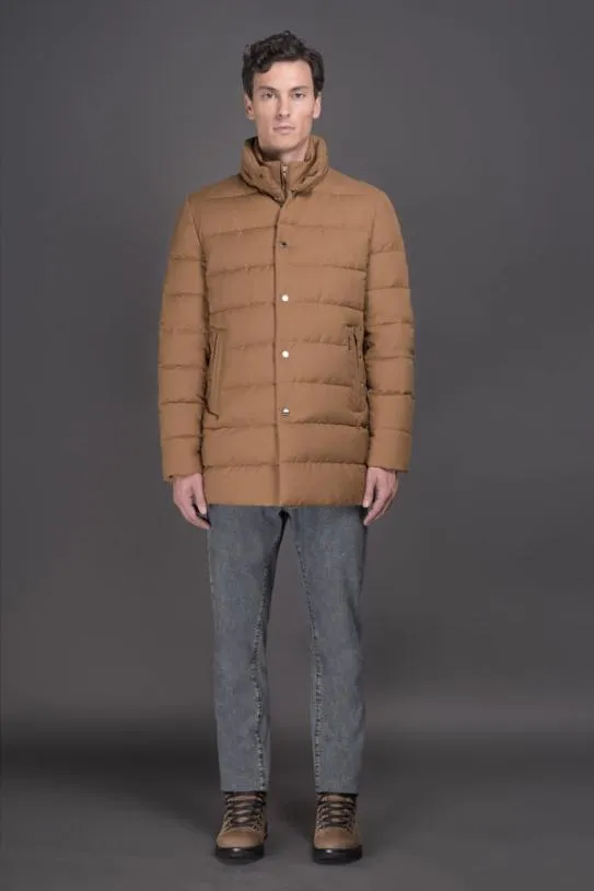 MooRER IMELPUM Camel Men Jackets
