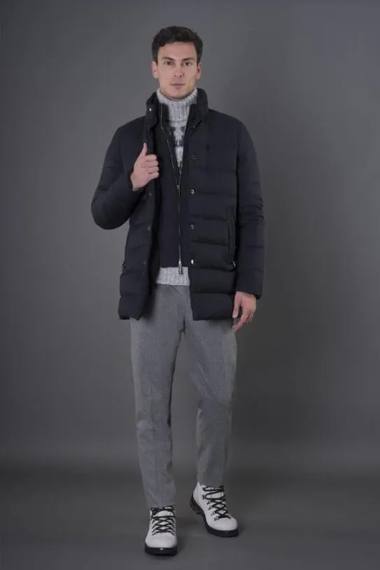 MooRER IMELPUM Darkblu Men Jackets