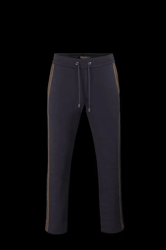 MooRER JAIDEN PANTALONESFT Blu Men Sweatshirts And Tracksuits