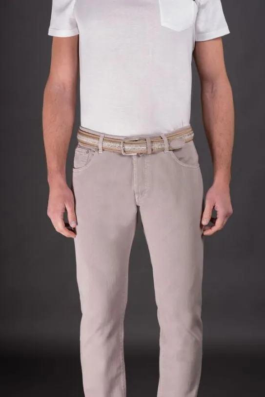 MooRER JEPSONLIS Beige Men Belts