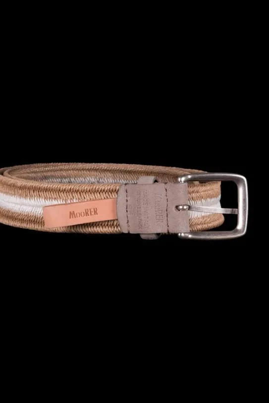 MooRER JEPSONLIS Beige Men Belts