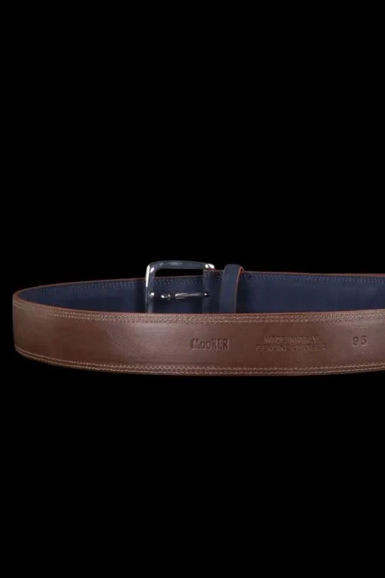 MooRER JOELP4T Blu Men Belts