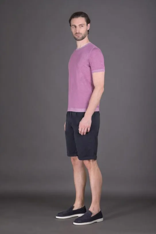 MooRER JUDEVCR Ciclamino Men Tshirts And Polos