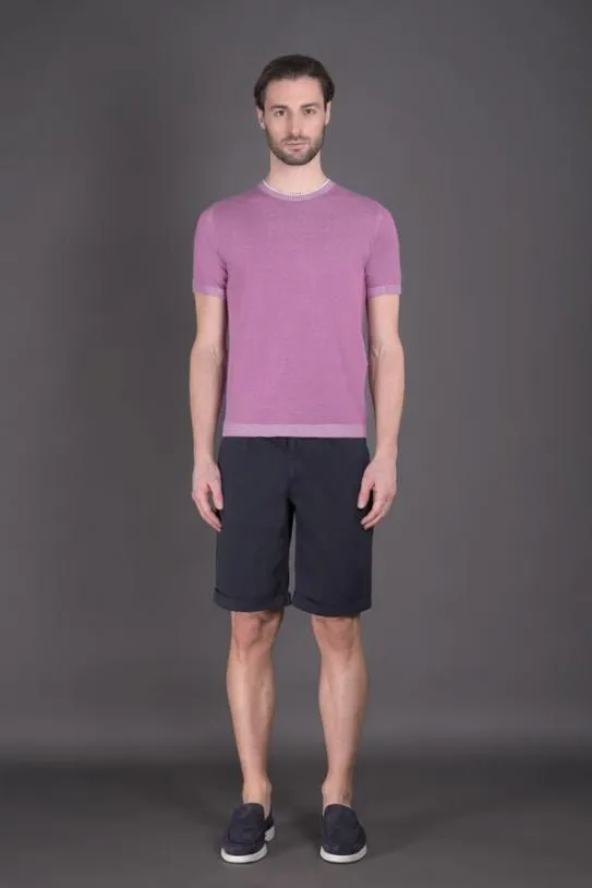 MooRER JUDEVCR Ciclamino Men Tshirts And Polos