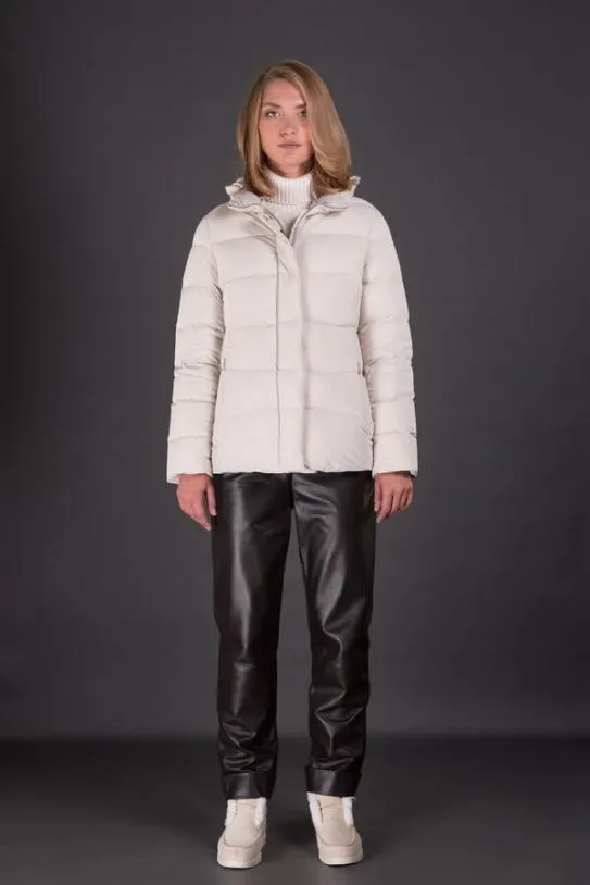 MooRER KILIEFURKN Ivory Women Jackets