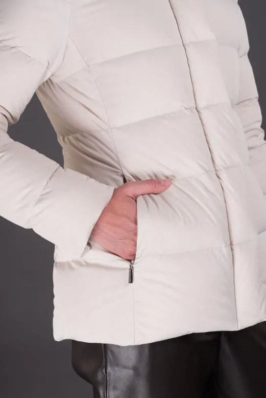 MooRER KILIEFURKN Ivory Women Jackets